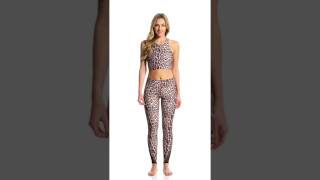 Onzie Shaper Yoga Leggings  SwimOutletcom [upl. by Ellenrahc]