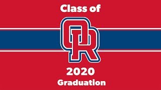 Oak Ridge High School Graduation 2020  8 am [upl. by Enisamoht]