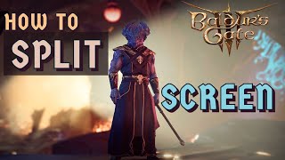 Baldurs Gate 3  Quick mini guide and minishowcase of SplitScreen Mode [upl. by Moreen]