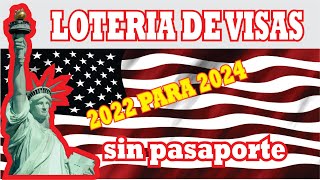 ✓ COMO LLENAR EL FORMULARIO DE LOTERIA DE VISAS 2024 [upl. by Retrop82]