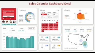 Excel Calendar with Drop Down Lists Interactive Excel Calendar [upl. by Asylla186]