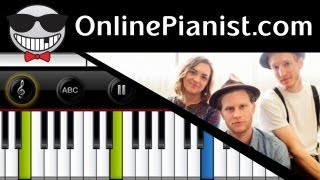 The Lumineers  Ho Hey  Piano Tutorial amp Sheets [upl. by Yaeger]