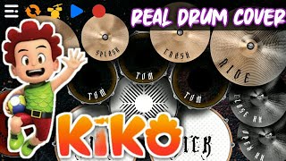 KIKO THEME SONG OST  REAL DRUM COVER [upl. by Ayekahs108]