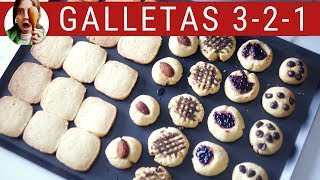 GALLETITAS FÁCILES 321 ¡Las galletas más ricas del mundo ft Vainilla Crocante [upl. by Iinde]