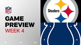 Pittsburgh Steelers vs Indianapolis Colts  2024 Week 4 Game Preview [upl. by Nevil]