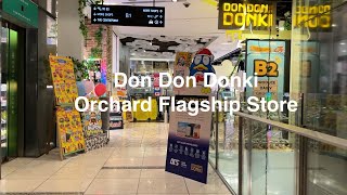 Don Don Donki Orchard Road Flagship store singapore orchardroadsingapore orchard 唐吉訶德 新加坡 乌节路 [upl. by Archibaldo]