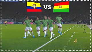 Ecuador vs Bolivia [upl. by Sauveur]