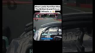 Lewis Hamilton Wins with 3 Wheels on his Car 😱 [upl. by Cecilius895]