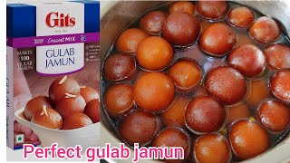 Gits Ready Mix Gulab Jamun ki Perfect Recipe Diwali special How to Make Gits Gulab Jamun [upl. by Xet]