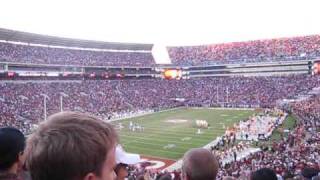 quotRocky Blockquot Blocked Field Goal  Rammer Jammer Alabama Tennessee 2009 [upl. by Bencion]