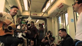 Anberlin quotImpossiblequot  A Trolley Show live performance [upl. by Hotze763]