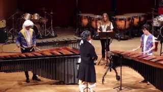 Thunderstruck for Percussion Ensemble Alumnado PercuFest 2014 dirigido por Rafa Navarro [upl. by Anna-Diana]