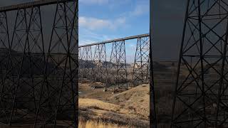 360° Lethbridge Viaduct canada travel bridge alberta lethbridge [upl. by Mona]