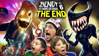 The End of Bendy and The Dark Revival Shipahoy Wilson Boss Battle  No Exit Escape Chapter 5 Part 6 [upl. by Dorothee666]