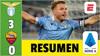 Lazio 30 Roma DOBLETE de Luis Alberto y GOL de Ciro Immobile Felipe Caicedo titular  Serie A [upl. by Georgi]