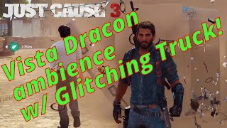 Just Cause 3  Vista Dracon ambience  2 Hours of a funny truck glitch [upl. by Kcirdor]