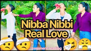 Nibba Nibbi love story  Instagram funny comment reading  funny  Mrshah033 [upl. by Aidil]