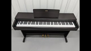 Yamaha Arius YDP144 digital piano in dark rosewood finish stock number 23294 [upl. by Sirovat]