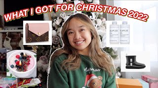 WHAT I GOT FOR CHRISTMAS 2022 haul  Vlogmas Day 25 [upl. by Hsihsa]