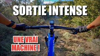 VTT XC  SORTIE INTENSE SUR LES CHEMINS UNE VRAI MACHINE   CROSSCOUNTRY [upl. by Triley]