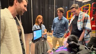 Ivan interviews Bonnie Wright Matthew Lewis James and Oliver Phelps at Dragon Con 2024 [upl. by Ivers]