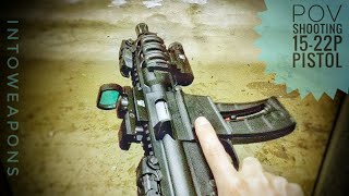 SampW MampP 1522p Pistol POV Shooting [upl. by Amaris]