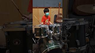 5 May24 Pangeran CintaDewa 19 Drum Cover by Redd Raven 9 yo in Course at GRSB Junction part 5 [upl. by Duile]