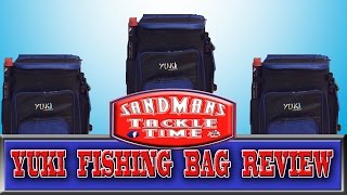 Sandmans Tackle Time yuki fishing bag review [upl. by Etteloiv]