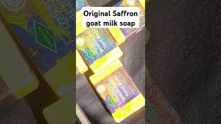 Original Saffron goat milk soap music calmdown musica love youtubeshorts shorts [upl. by Ettenej711]