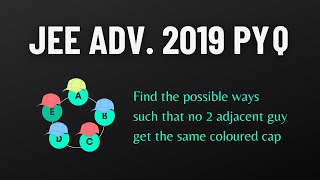 Permutations and Combinations  JEE 2019 Question [upl. by Enyale]