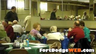 Ashlar Masonic Lodge Pancake Breakfast in Fort Dodge 112009 [upl. by Pinzler804]