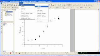 Curve Fitting Origin Quick Fit Gadget Part 2  Fitting Multiple Data Plots to Generate Report [upl. by Adnulahs]