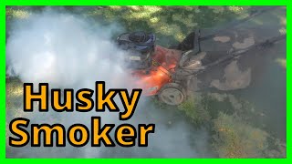 This Will RUIN Your Lawnmower Husky Smoker  Husqvarna  Lets Fix It [upl. by Eatnad]