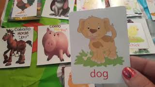 como enseñar los animales domésticos en inglés a niños de preescolar y primera infancia [upl. by Nnyleimaj]