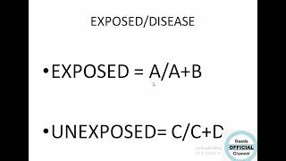 CALCULATING PREVALENCE RATIO afsomali [upl. by Marabelle]