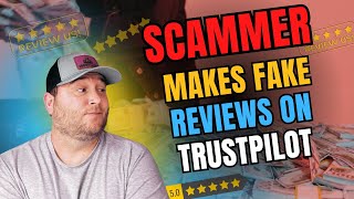 I Caught a Scammer making fake reviews on TrustPilot  Scamer Exposed [upl. by Ormsby]