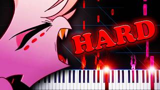 Poison from Hazbin Hotel  Piano Tutorial [upl. by Nefen843]