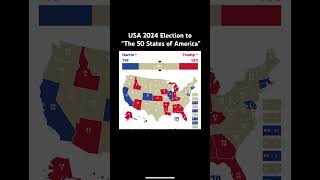 2024 USA Election to “The 50 States of America” song election usaelections2024 shorts 50states [upl. by Durward]