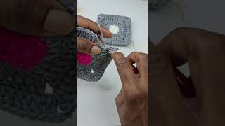 Crochet Granny Square crochet crochetshorts crochettutorial [upl. by Jeanie]