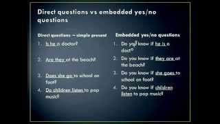 How to use embedded yes or no questions at Anglicize your speech [upl. by George]