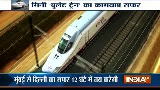 Railways Conduct Trial Run of Talgo Train Achieve 1st Target of 115 Kmph [upl. by Ettenot]