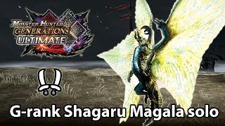 MHGU  Grank Shagaru Magala solo Valor Dual Blades  440 [upl. by Henriques]