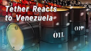 Tether vows to freeze assets after Venezuela looks to crypto to bypass oil sanctions [upl. by Gorga]