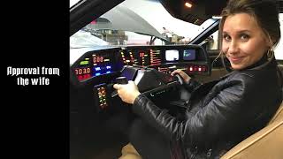 Knight Rider Replica full restoration video [upl. by Knobloch174]