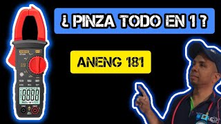 Pinza Amperímetra ANENG st181 todo en Uno [upl. by Askwith]