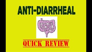 Drugs for Diarrhea  Antidiarrheals  Pharmacology  Quick Review  PharmCept [upl. by Casilde]