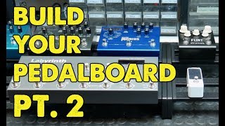 Build your pedalboard 2 posizioniamo pedali e alimentatori [upl. by Harragan99]