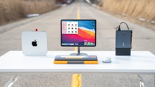 The Ultimate Mac Mini and iPad Pro Setup  Extremely Portable [upl. by Hackathorn360]