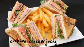 How to Make Club Sandwiches  Club Sandwich Recipe [upl. by Beasley]