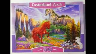 Puzzle Time Lapse Fiona Castorland 500 [upl. by Swords753]